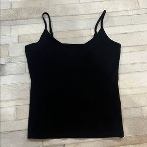 Banana Republic Classic Black cotton Camisole top